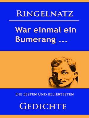 cover image of Gedichte – War einmal ein Bumerang ...